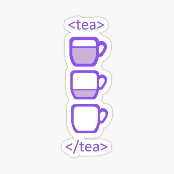 Techie Tea Sticker