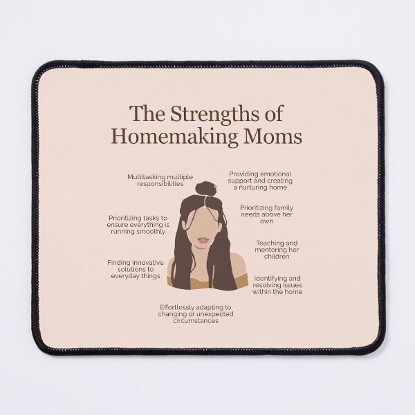 Item preview, The Strengths of Homemaking Moms designed and sold by TheFocusedShop.
