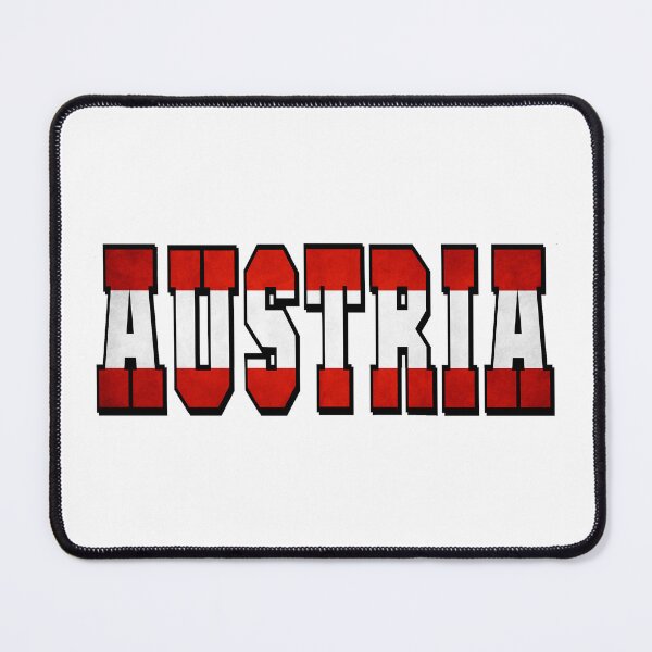 Item preview, Austia Country Flag Typography designed and sold by TravelWish.