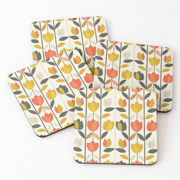 Item preview, Cute Tulip Print Pattern designed and sold by MadeByBen.