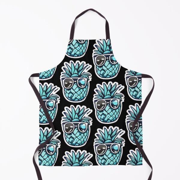 Item preview, Funny Blue Pineapple Wearing Sunglasses designed and sold by MyArt23.