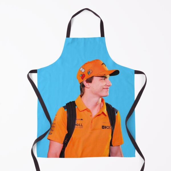 Item preview, Oscar Piastri F1 Driver with Backpack smiling Norris Teammate designed and sold by FormulaGTee1.