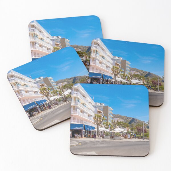 Item preview, Gran Cafe 1919 Puerto Pollensa Mallorca designed and sold by GG WALL ART.