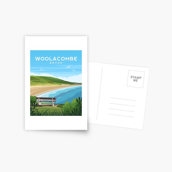 Item preview, Woolacombe Beach, Devon England designed and sold by typelab.