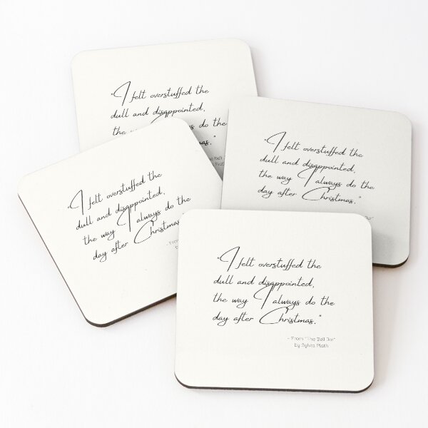 Item preview, A Quote about Disappointment from "The Bell Jar" by Sylvia Plath designed and sold by Poemit.