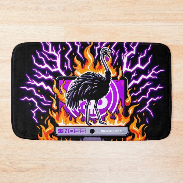 Item preview, $NOSS "Crypto Blaze: Thunderbird Strikes BTC Inferno" designed and sold by zzz888.