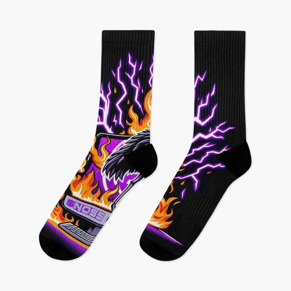 Item preview, $NOSS "Crypto Blaze: Thunderbird Strikes BTC Inferno" designed and sold by zzz888.
