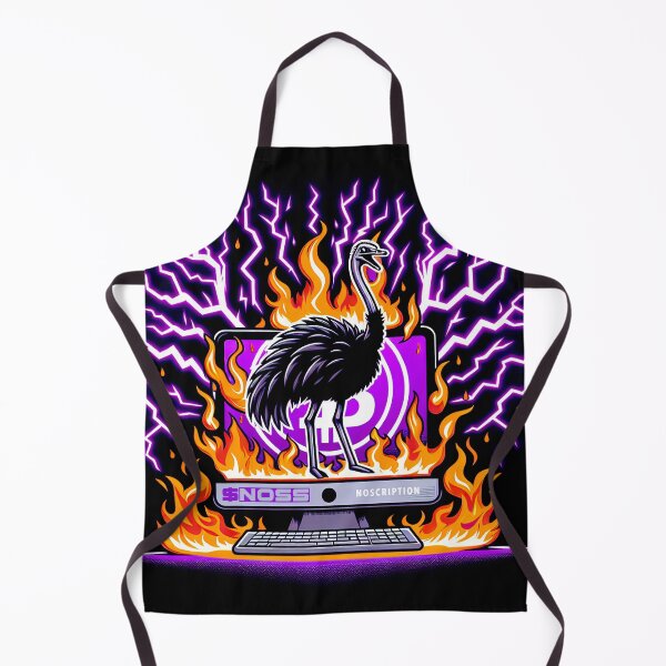 Item preview, $NOSS "Crypto Blaze: Thunderbird Strikes BTC Inferno" designed and sold by zzz888.