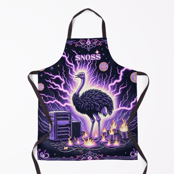 Item preview, $NOSS "Digital Phoenix: Rebirth through Ostrich Lightning" designed and sold by zzz888.