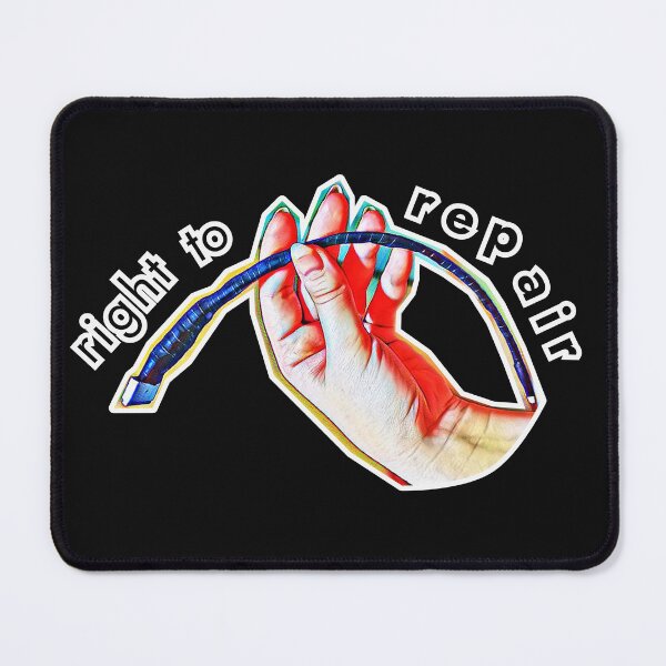 Item preview, Right to Repair Hand Holding Repaired Cord designed and sold by thecakelin.
