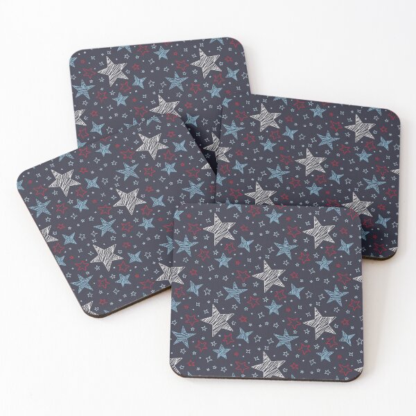 Item preview, doodle stars pattern designed and sold by Olyanazh.