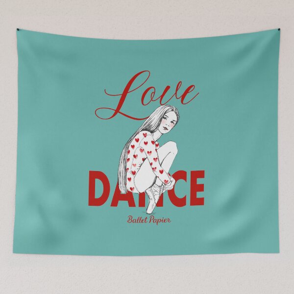 Item preview, Love Dance Pointe Shoes designed and sold by Ballet Papier.