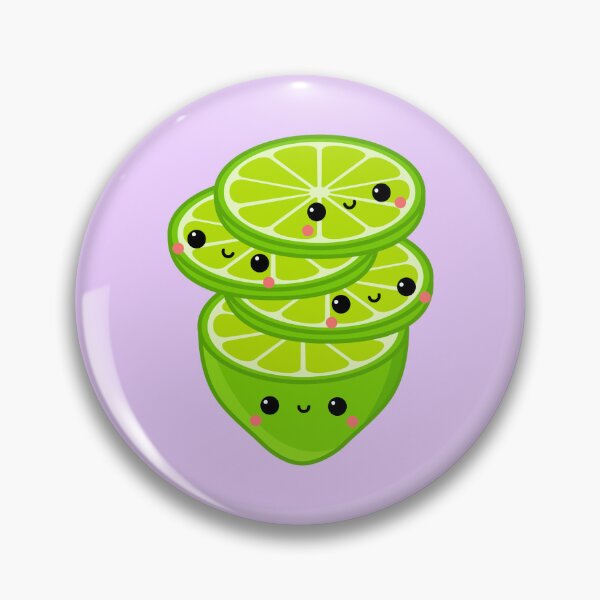 Item preview, Kawaii Lime Illustration designed and sold by joannathangiah.