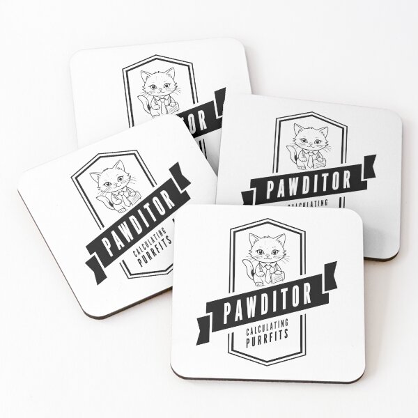 Item preview, Calculating Purrfits Pawditor designed and sold by KaiLabsArt.