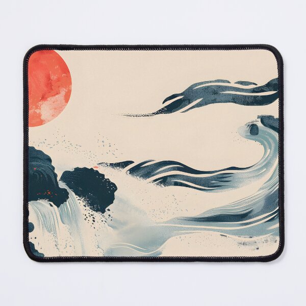 Item preview, Flowing water retro sunset designed and sold by Wildflow Creations.