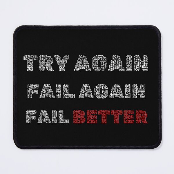 Item preview, Try Again - Gym Motivational quote - Never give up designed and sold by shanesil.
