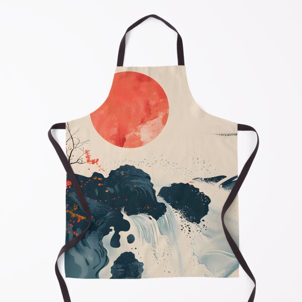 Item preview, Flowing water retro sunset designed and sold by Wildflow Creations.