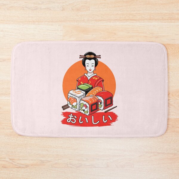 Item preview, Sushi Splendor - A Taste of Tradition with Geisha Grace designed and sold by FebricFusion.