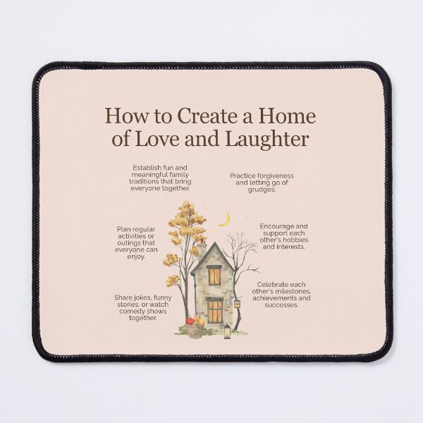 Item preview, How to Create a Home of Love and Laughter designed and sold by TheFocusedShop.