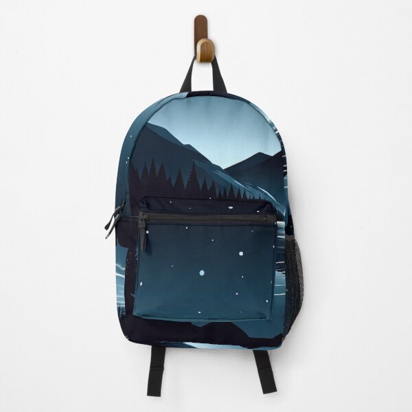 Item preview, Serene Night Lake Under Starlit Sky designed and sold by SunkenCost.