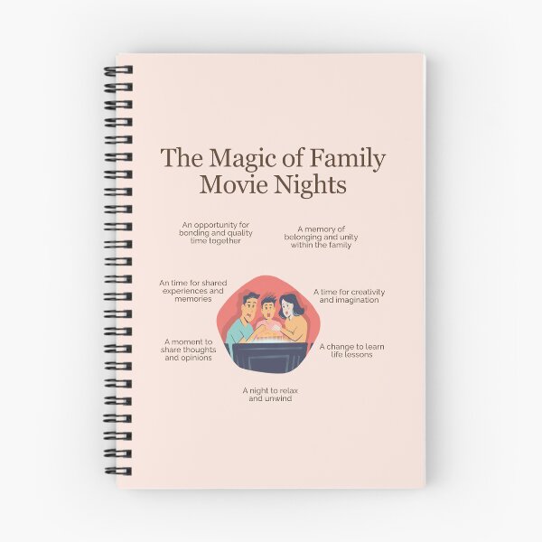 Item preview, The Magic of Family Movie Nights designed and sold by TheFocusedShop.