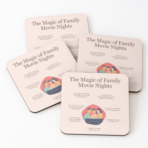 Item preview, The Magic of Family Movie Nights designed and sold by TFHStore.