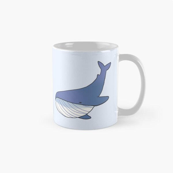 Item preview, Blue whale illustration  designed and sold by Mayarart.