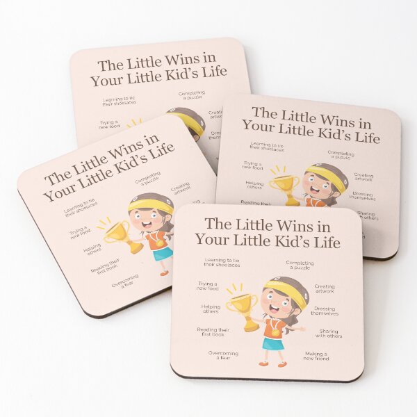 Item preview, The Little Wins in Your Little Kid's Life designed and sold by TheFocusedShop.