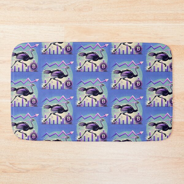 Item preview, $NOSS "Swift Radiance: Ostrich Unleashing Purple Lightning" designed and sold by zzz888.