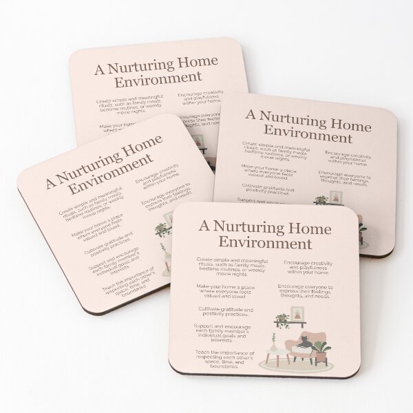 Item preview, A Nurturing Home Environment designed and sold by TheFocusedShop.