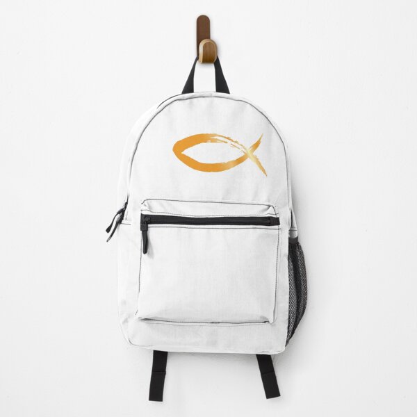 Item preview, Gold-coloured Christian fish designed and sold by EternalRock.