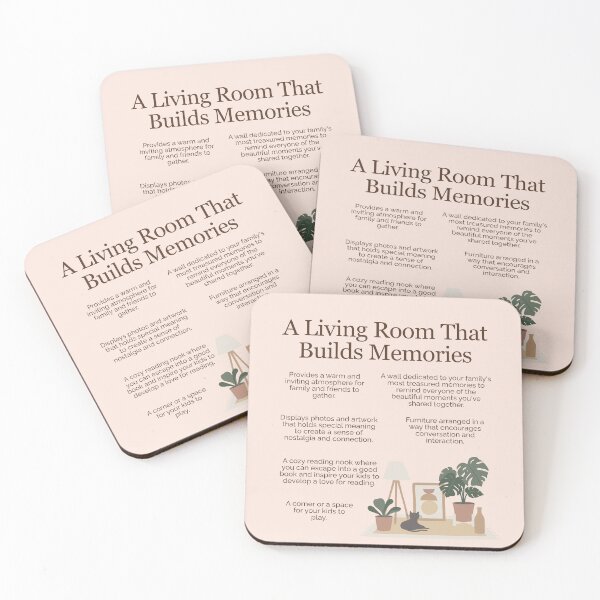 Item preview, A Living Room That Builds Memories designed and sold by TFHStore.