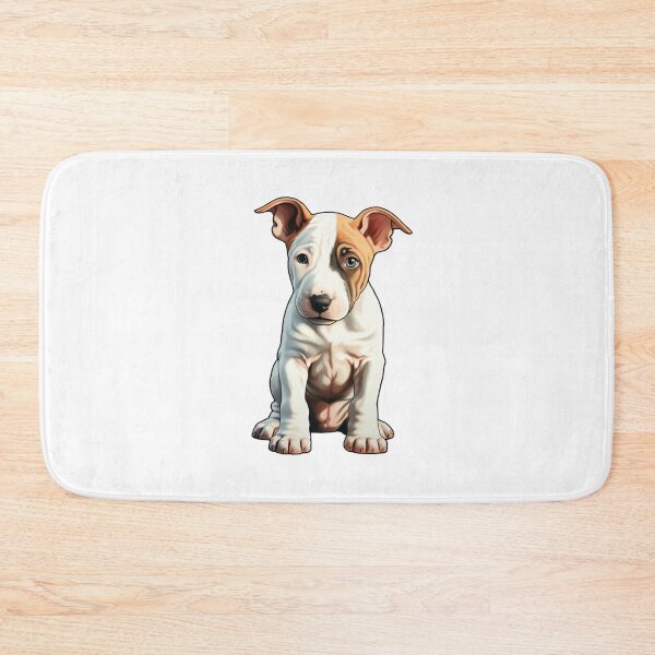 Item preview, Cute stafford bull terrier puppy // stafford bull terrier puppy cute design // stafford bull terrier Dog mats, cute puppy pet bandanas, Puppy cute dog Poster designed and sold by SMARTKIT  DESIGNAGENCY.