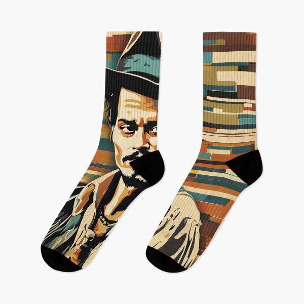 Item preview, Johnny Depp in hat designed and sold by Joanne Walsh.