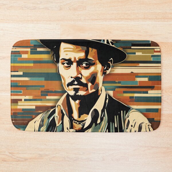 Item preview, Johnny Depp in hat designed and sold by Joanne Walsh.
