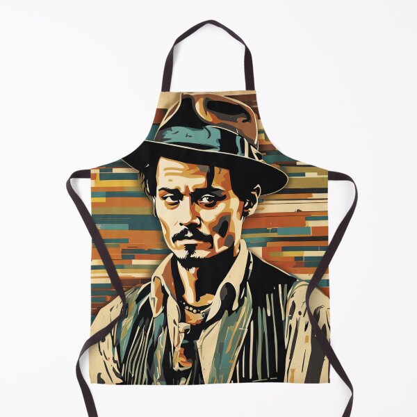 Item preview, Johnny Depp in hat designed and sold by Joanne Walsh.