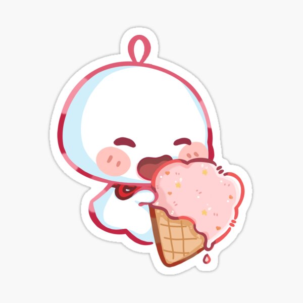 Teru Teru Loves Icecream Sticker