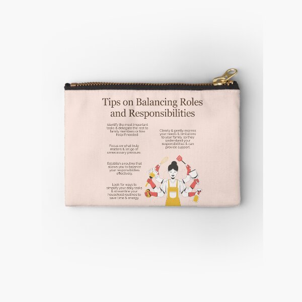 Item preview, Tips on Balancing Roles and Responsibilities designed and sold by TheFocusedShop.
