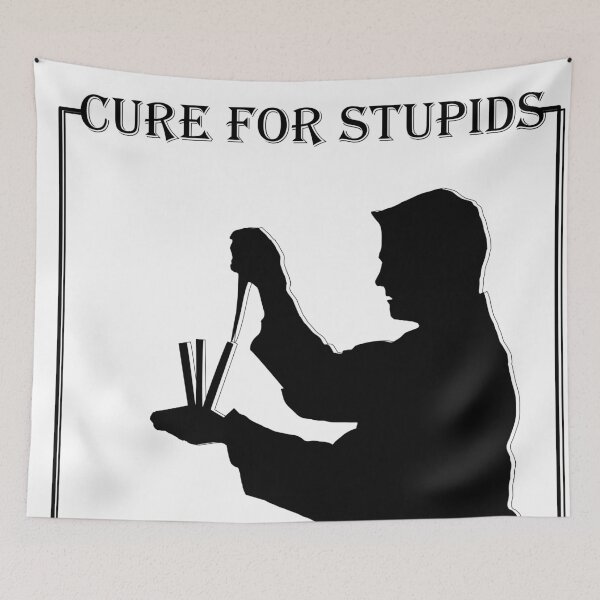Item preview, A cure for stupid people designed and sold by paintingshouse0.