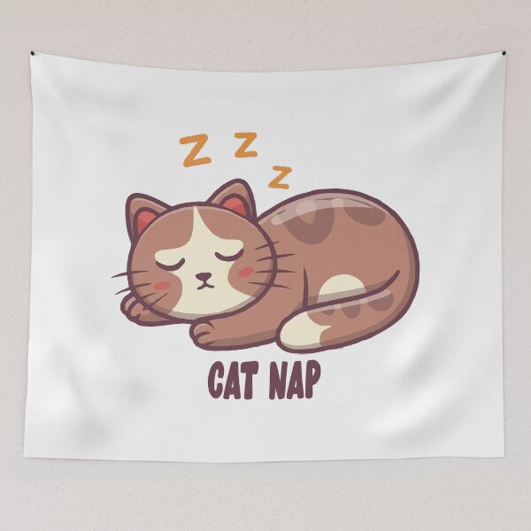 Item preview, Cat Nap designed and sold by Angry Swan Designs.