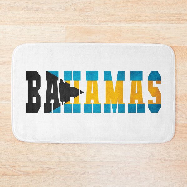 Item preview, Bahamas Country Flag Typography designed and sold by TravelWish.