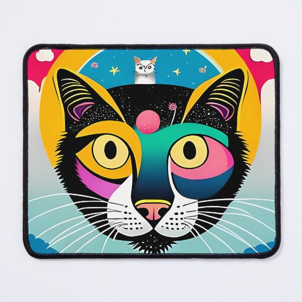 Item preview, Ouki douki Cat designed and sold by ChicFlareAvenue.