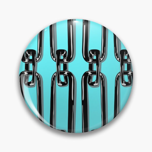 Item preview, Glossy black painted chains designed and sold by m-yoga-store.