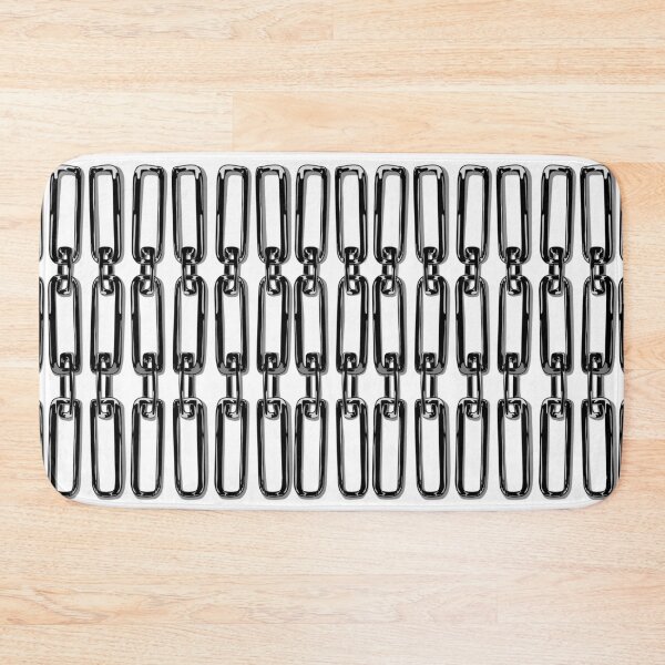 Item preview, Glossy black painted chains designed and sold by m-yoga-store.