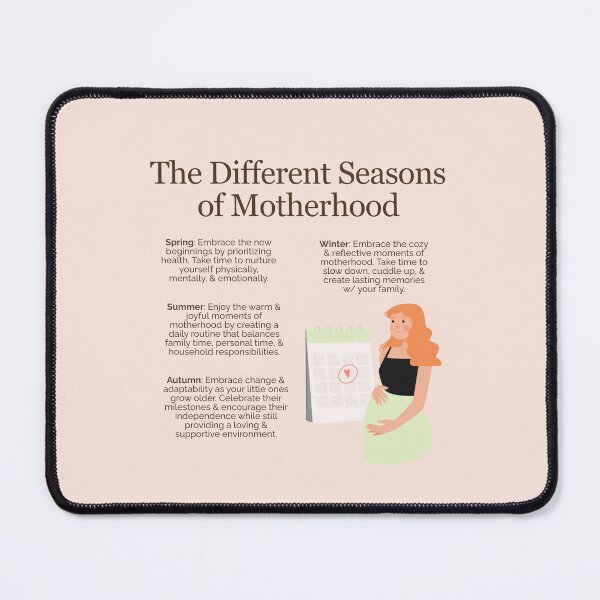 Item preview, The Different Seasons of Motherhood designed and sold by TheFocusedShop.