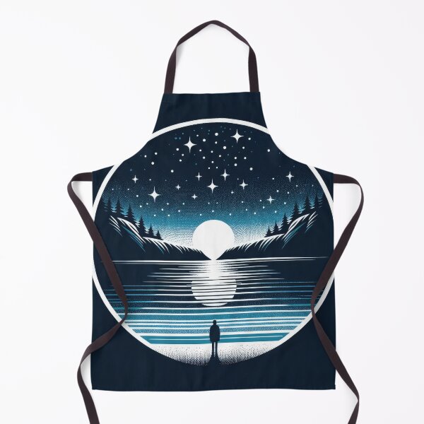Item preview, Silent Reflections Under Starlit Whispers designed and sold by SunkenCost.