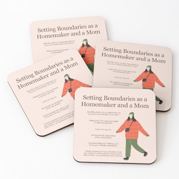 Item preview, Setting Boundaries as a Homemaker and a Mom designed and sold by TFHStore.