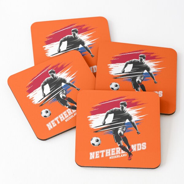 Item preview, Football Soccer Netherlands Holland Dutch Flag Banner Player designed and sold by Infinitee8hirts.