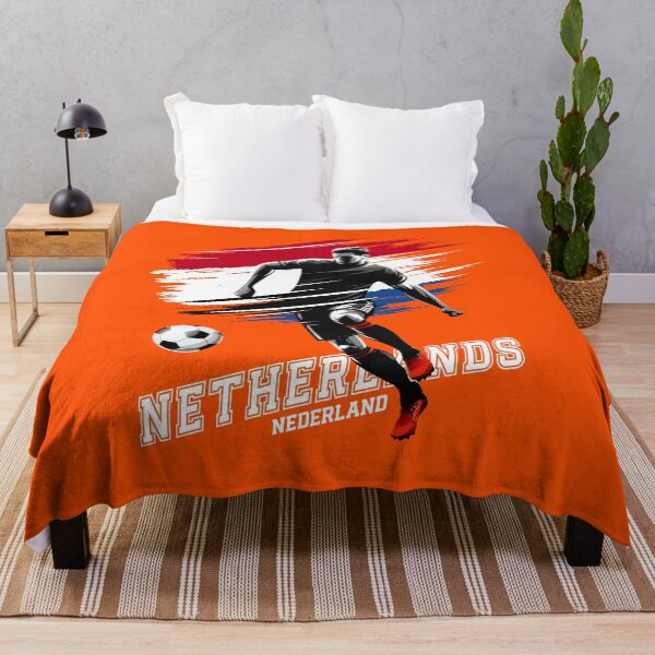 Item preview, Football Soccer Netherlands Holland Dutch Flag Banner Player designed and sold by Infinitee8hirts.