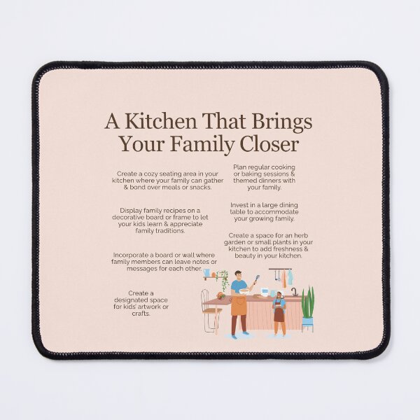 Item preview, A Kitchen That Brings Your Family Closer designed and sold by TFHStore.